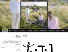 Tablet Screenshot of hitidemusic.com